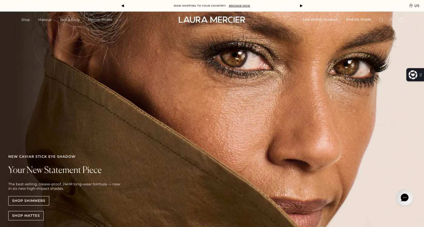 Laura Mercier - US website preview