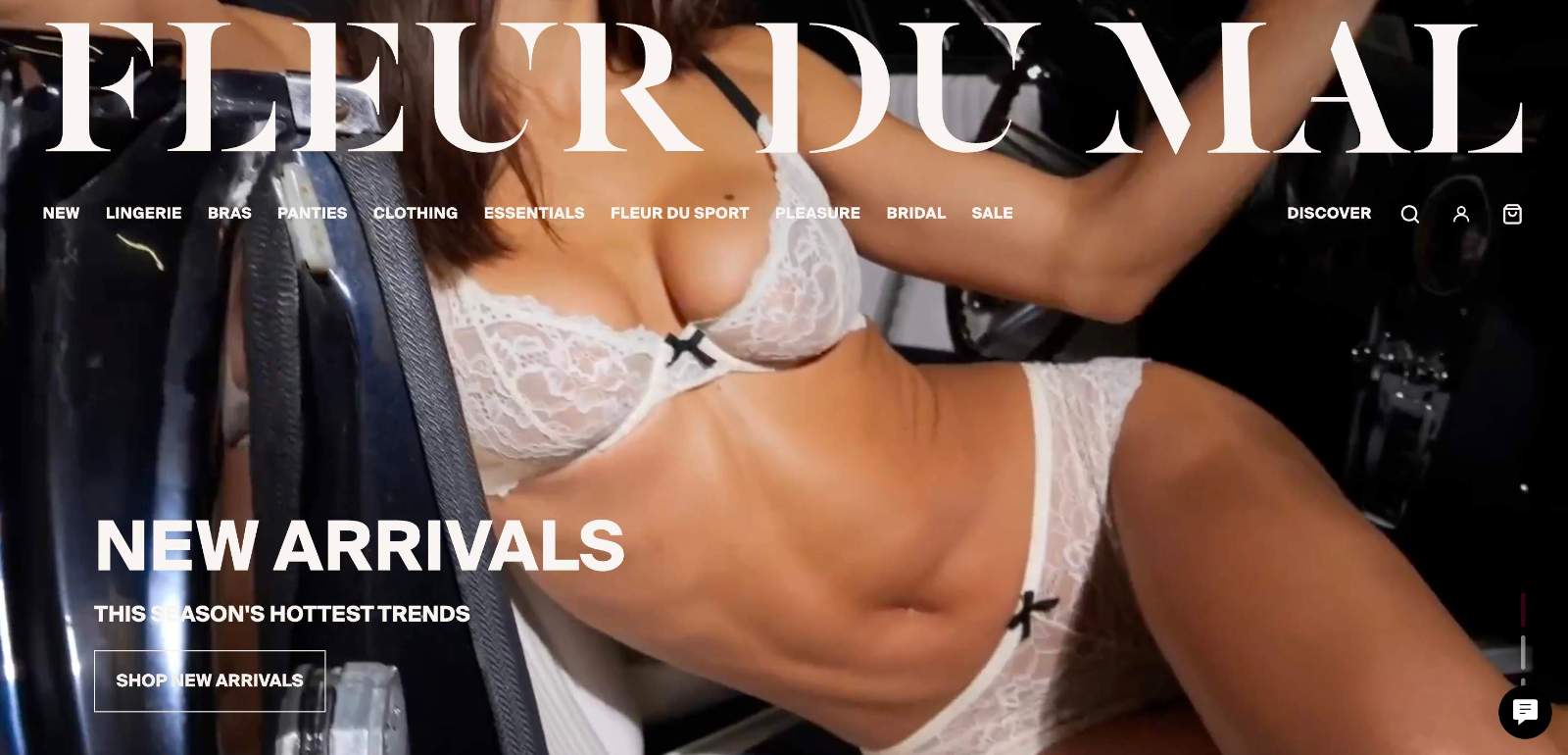 Fleur du Mal website preview